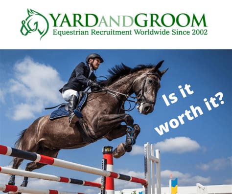Yard and groom - YardandGroom | 367 followers on LinkedIn. World's #1 Horse Jobs Site For Equestrians | The largest selection of horse jobs, equine jobs and equine careers nationally and internationally as used by ...